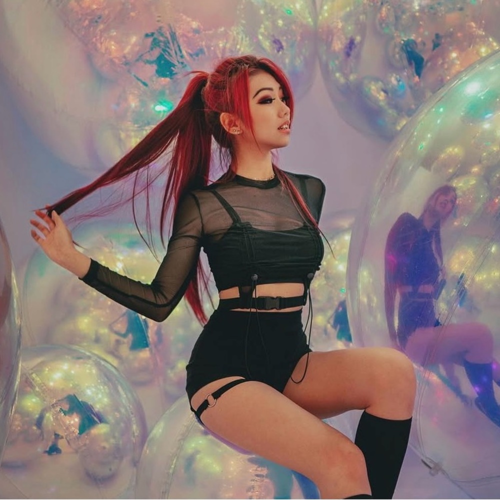 Black Long Sleeve Women's Top